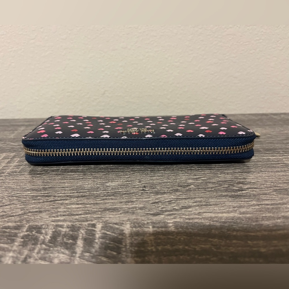 Kate Spade Navy Sylvia Lips Slim Continental Wallet - Picture 3 of 8